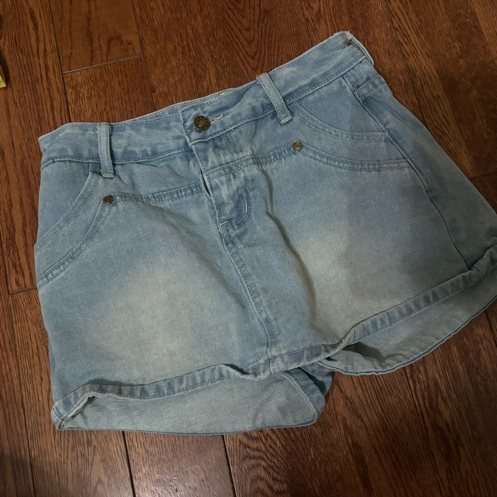 Denim Blue Women's Hotty Shorts skirt